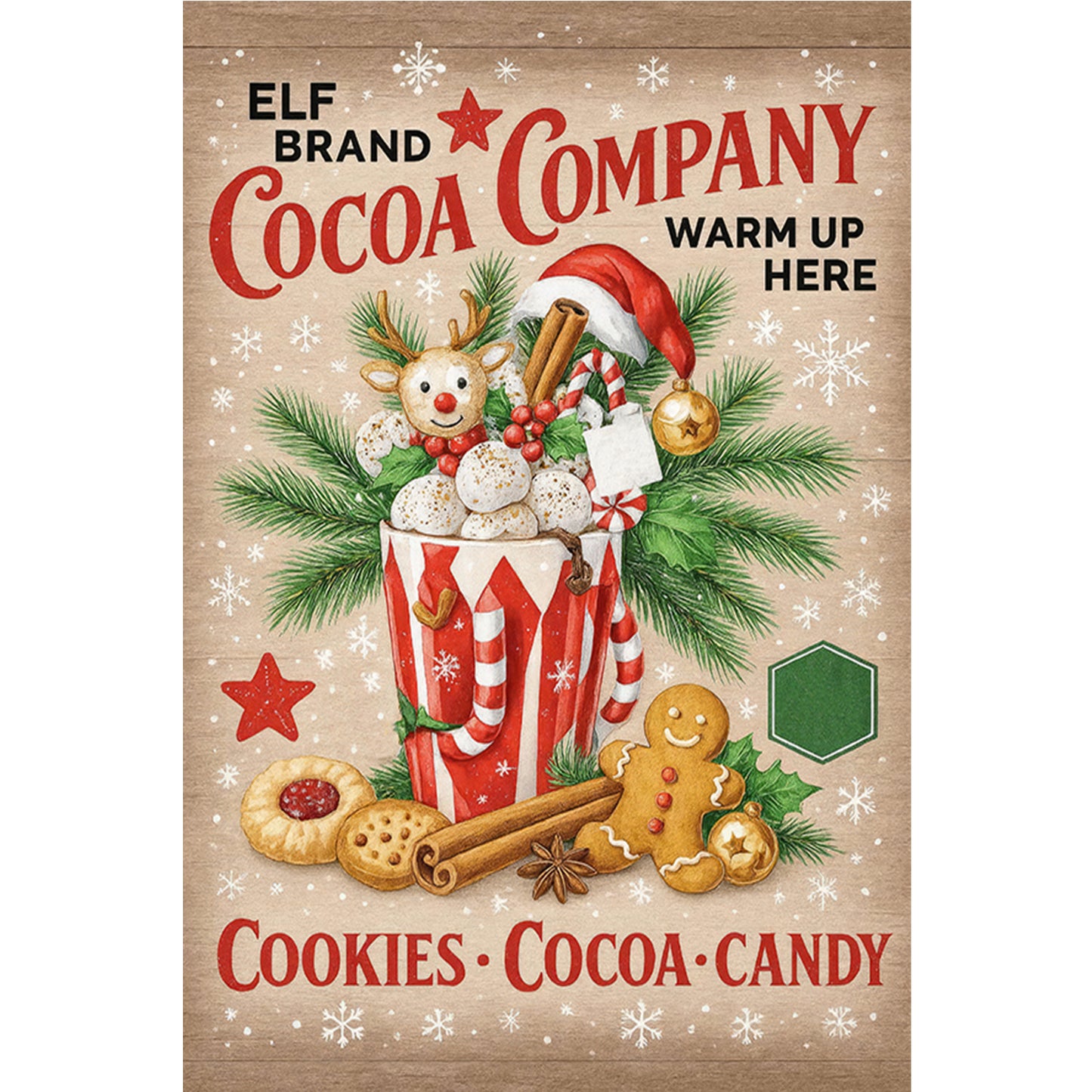 Cocoa Company - Full Round Drill Diamond Painting 20*30CM
