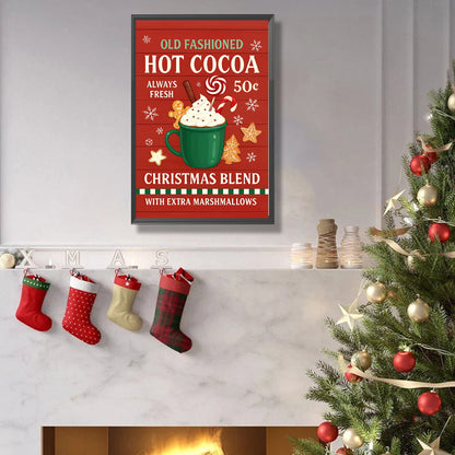 Hot Cocoa - Full Round Drill Diamond Painting 20*30CM