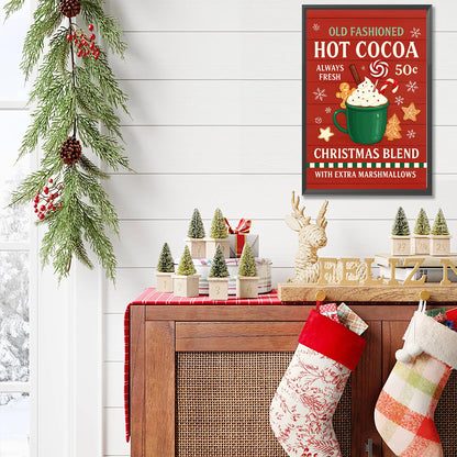 Hot Cocoa - Full Round Drill Diamond Painting 20*30CM
