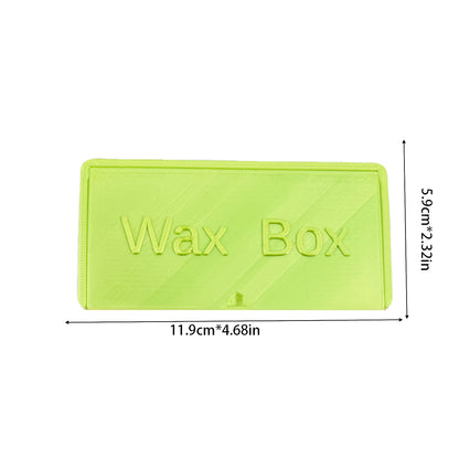 Diamond Painting Wax Box Storage Case Diamond Art Tool Organizer (Light Green)
