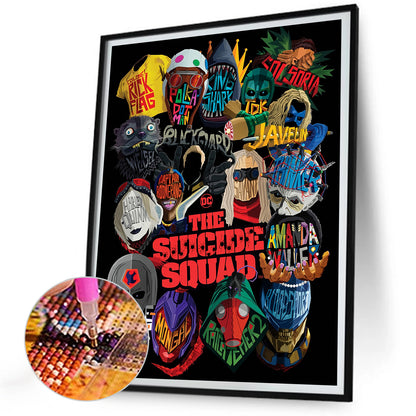 Suicide Squad - Full Square Drill Diamond Painting 30*40CM