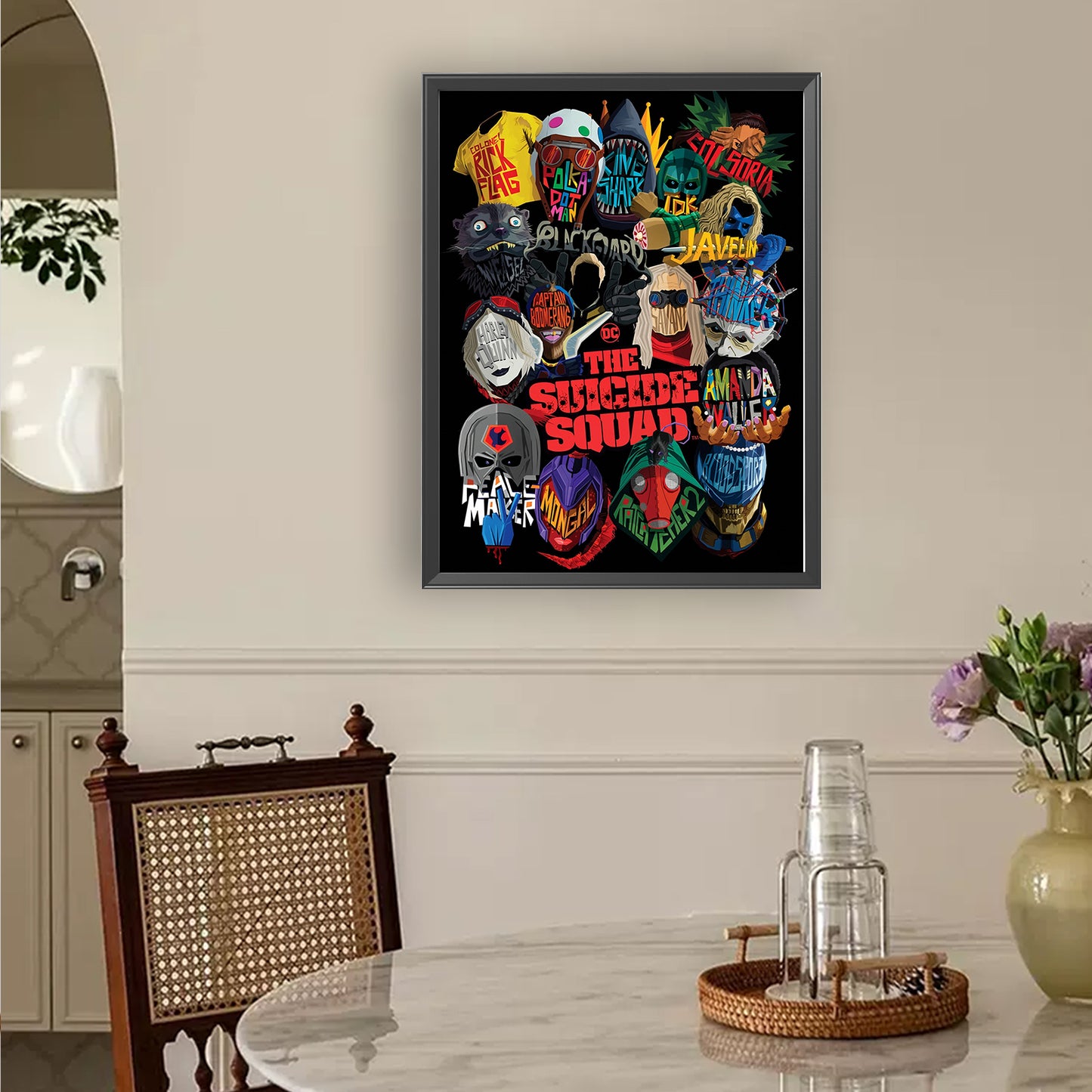 Suicide Squad - Full Square Drill Diamond Painting 30*40CM