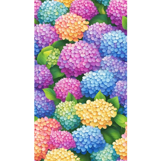 Hydrangea - Full Square Drill Diamond Painting 40*70CM