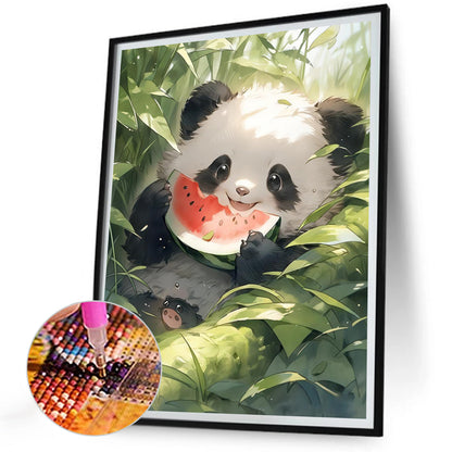 Panda - Full Round Drill Diamond Painting 30*40CM