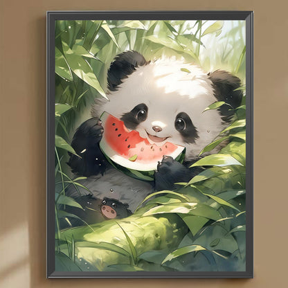 Panda - Full Round Drill Diamond Painting 30*40CM