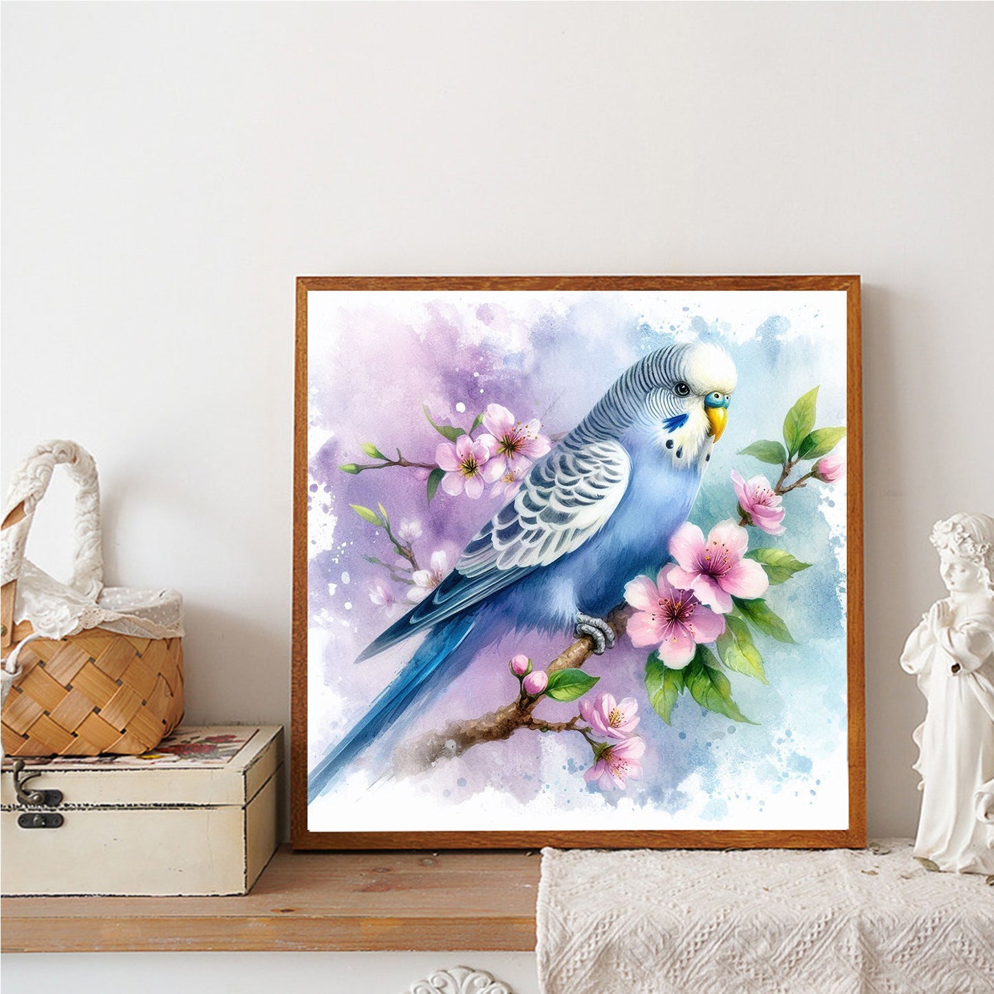Flowers And Birds - Full Round Drill Diamond Painting 30*30CM