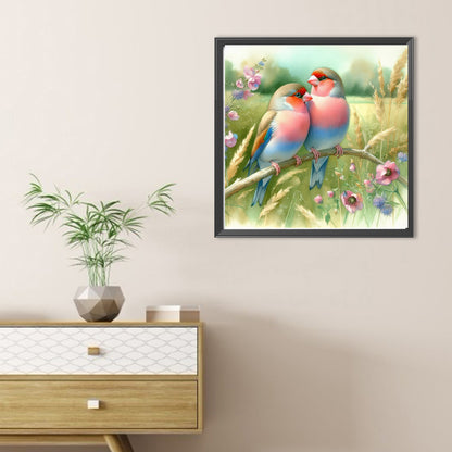 Flowers And Birds - Full Round Drill Diamond Painting 30*30CM