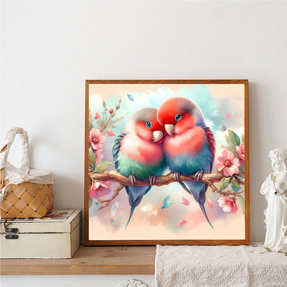 Flowers And Birds - Full Round Drill Diamond Painting 30*30CM