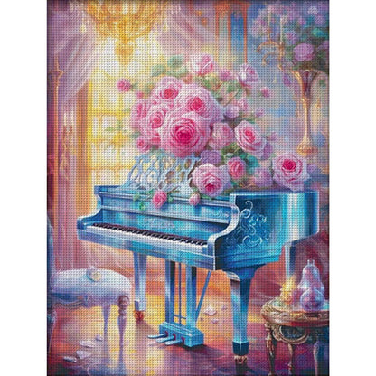 Harmonious Melody - Stamped Cross Stitch 74*93CM (Egyptian cotton)(KS Brand)