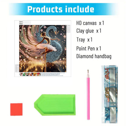 Ballet Beauty - Special Shaped Drill Diamond Painting 30*30CM
