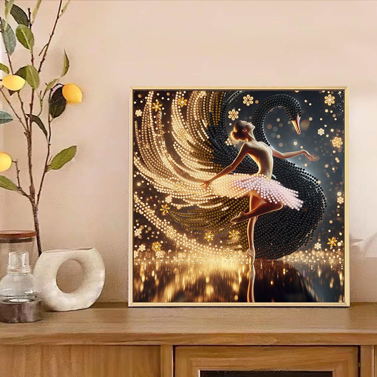 Ballet Beauty - Special Shaped Drill Diamond Painting 30*30CM