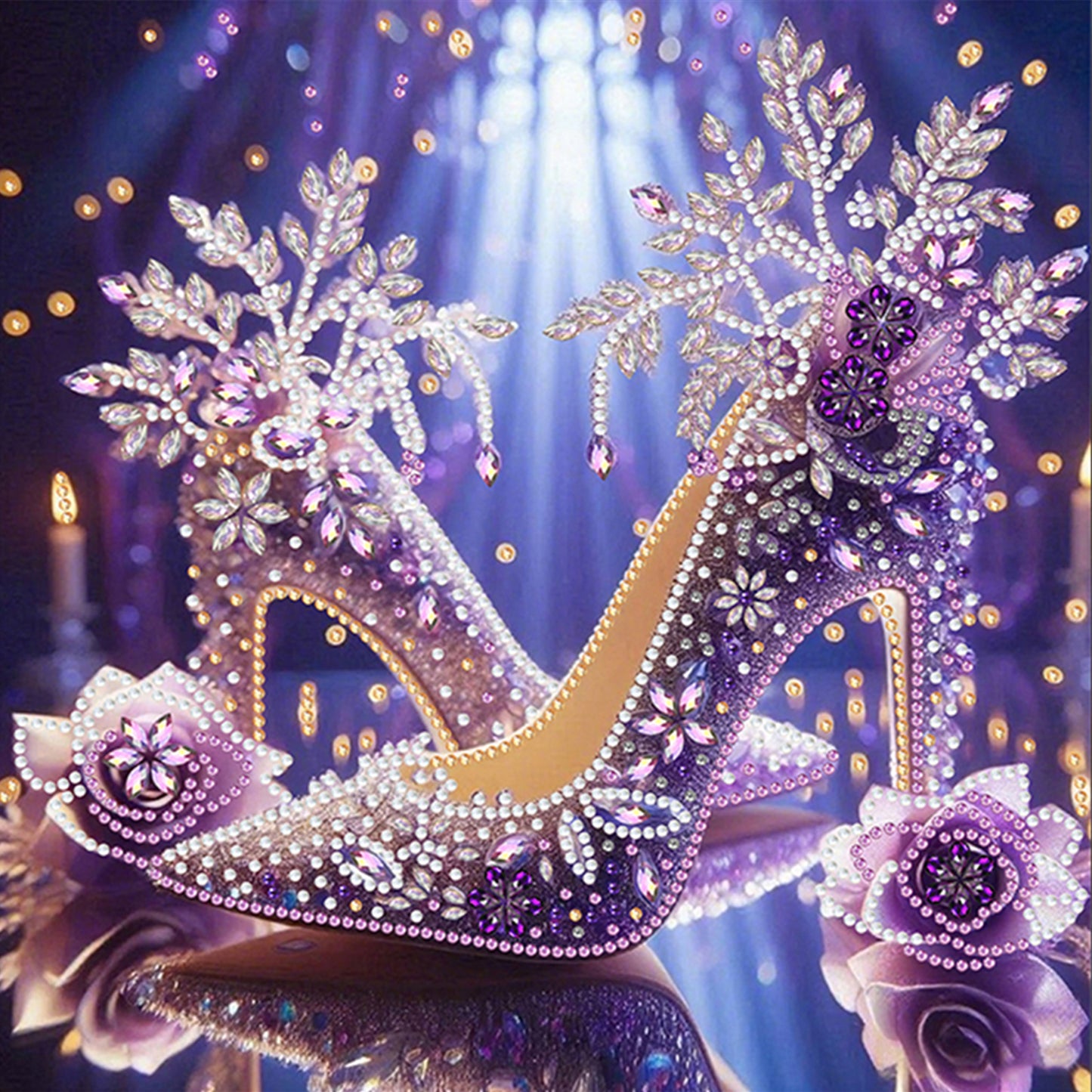 Dream High Heels - Special Shaped Drill Diamond Painting 30*30CM