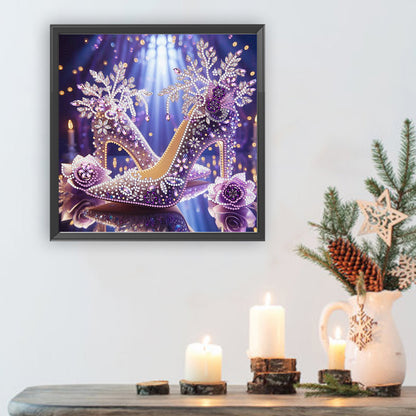 Dream High Heels - Special Shaped Drill Diamond Painting 30*30CM