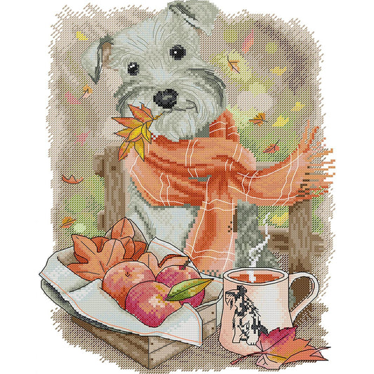 Schinagi - 14CT Stamped Cross Stitch 31*38CM(Joy Sunday)