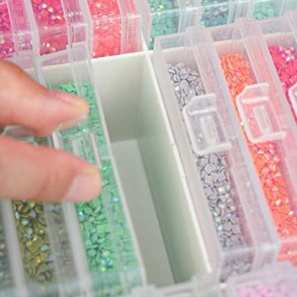 30pcs Diamond Painting Trays with Lids Diamond Art Storage Containers Trays