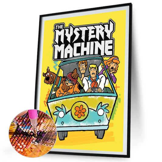 The Mystery Machine - Partial AB Full Square Drill Diamond Painting 40*60CM
