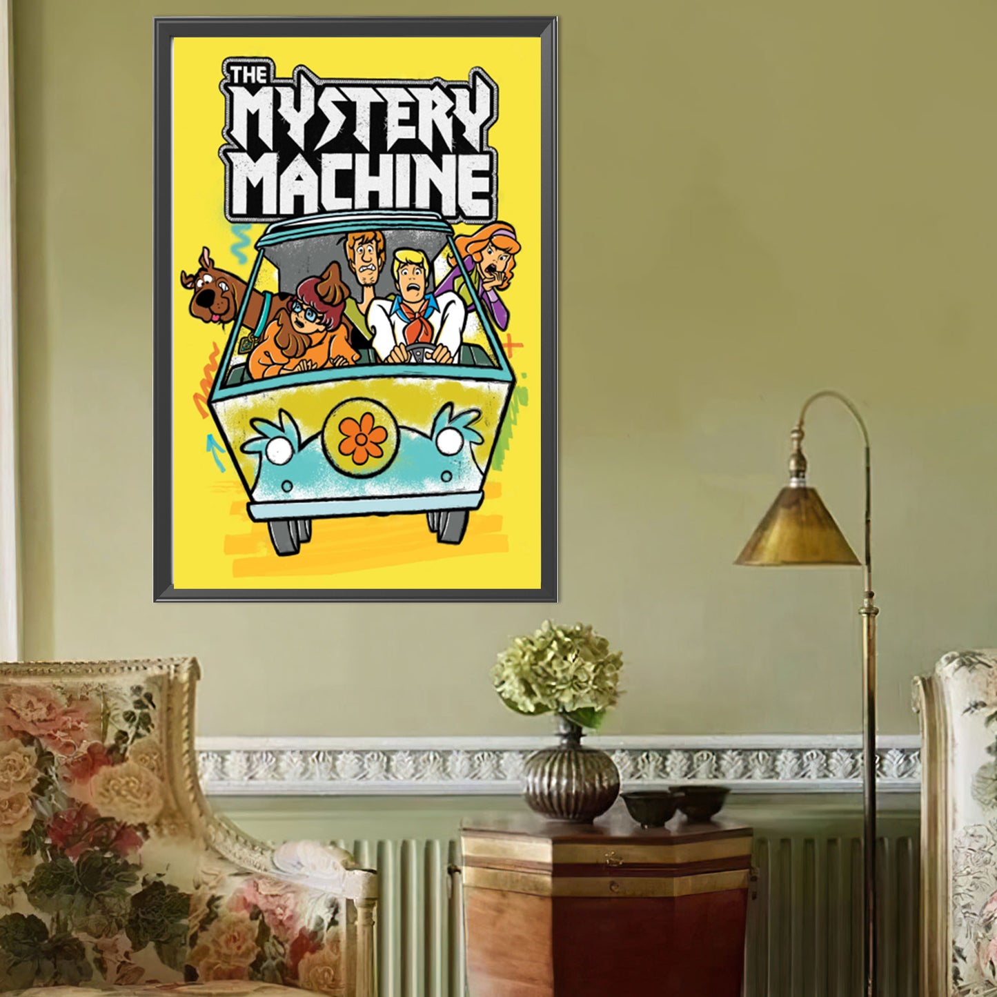 The Mystery Machine - Partial AB Full Square Drill Diamond Painting 40*60CM