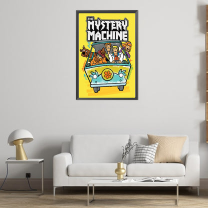 The Mystery Machine - Partial AB Full Square Drill Diamond Painting 40*60CM