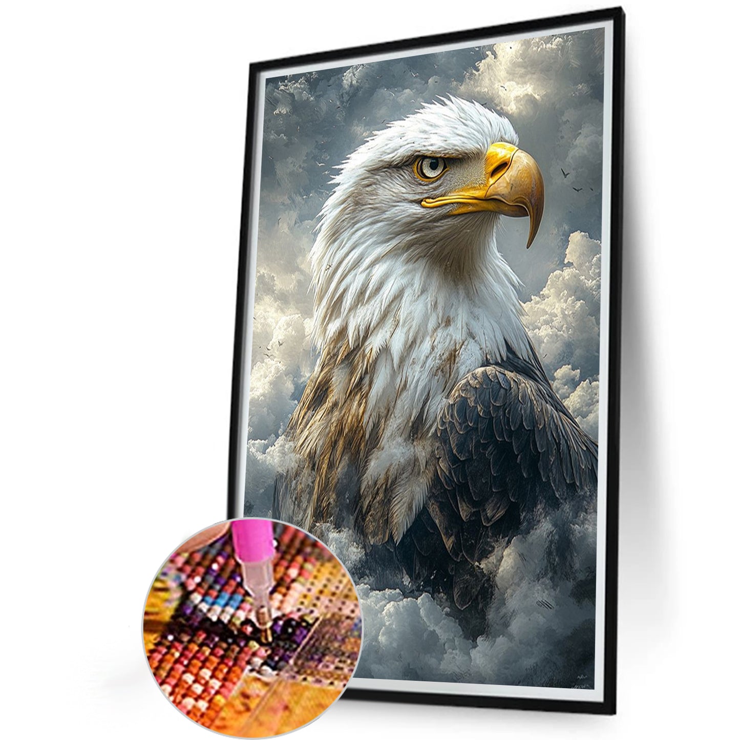 Eagle - Full Round Drill Diamond Painting 40*60CM