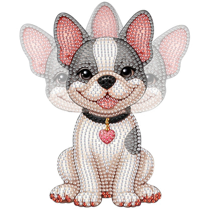 2D Flat DIY Dog Acrylic Shaking Head Diamond Painting Tabletop Ornaments Kit