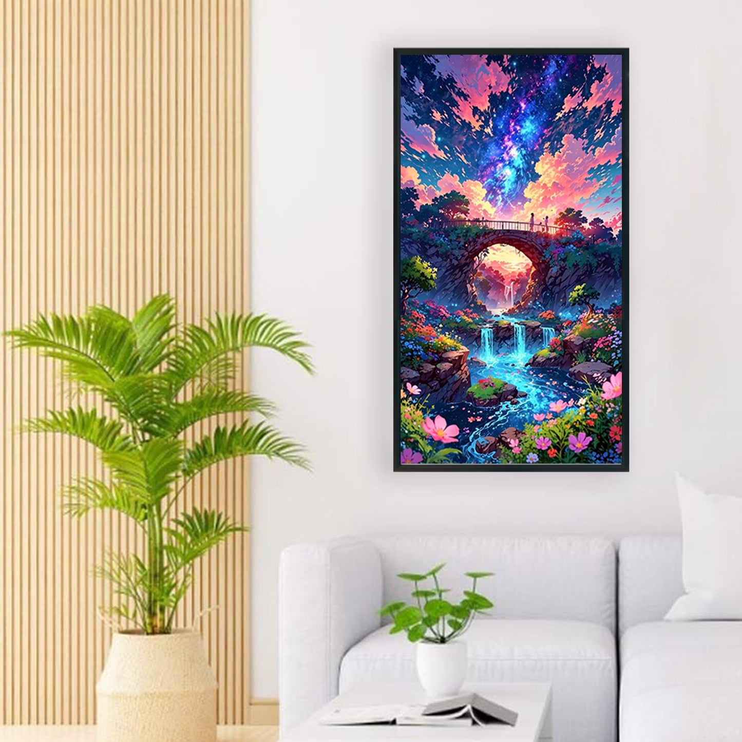 Landscape - Full Round Drill Diamond Painting 40*70CM