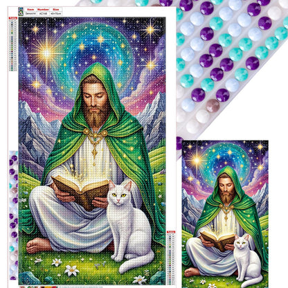 Faith - Full Round Drill Diamond Painting 40*70CM