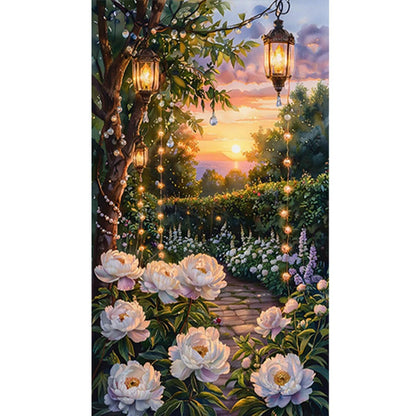 Flower - Full Round Drill Diamond Painting 40*70CM