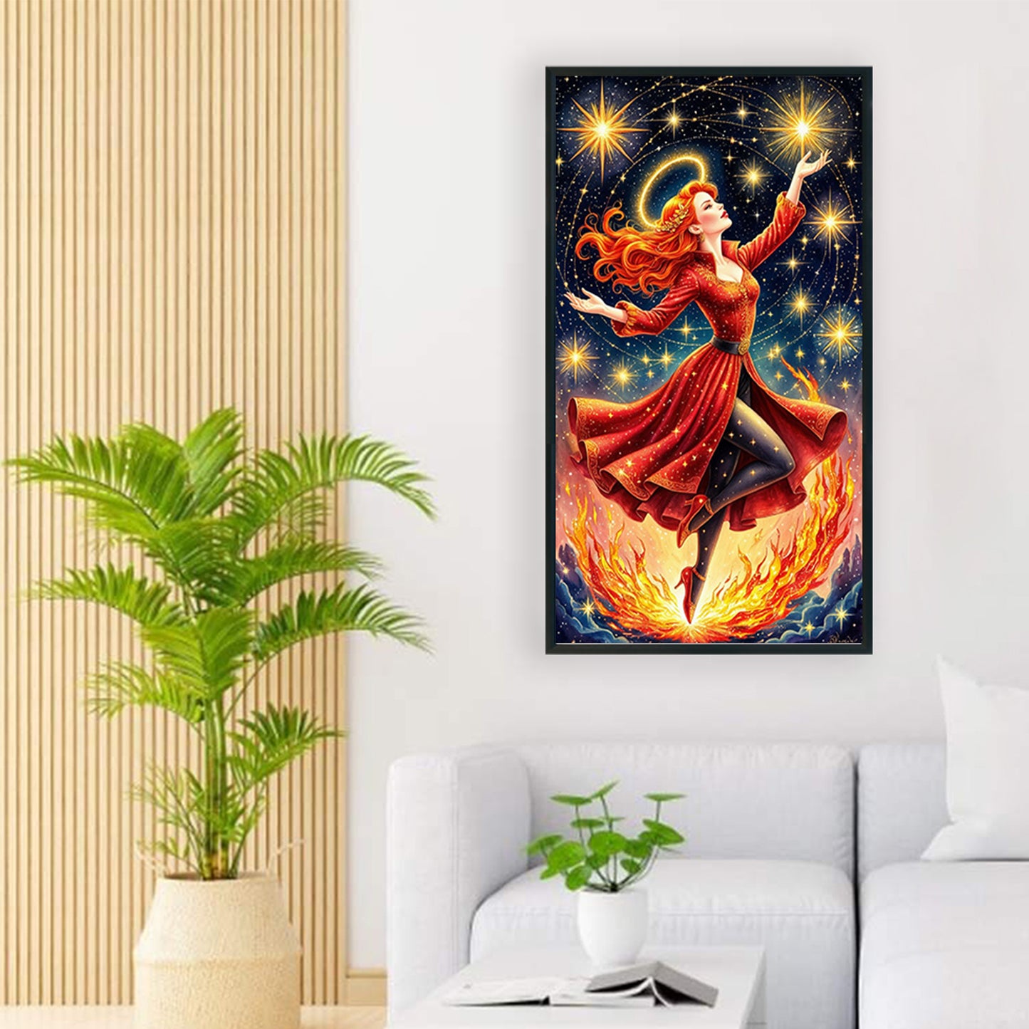 Cool Girl - Full Round Drill Diamond Painting 40*70CM