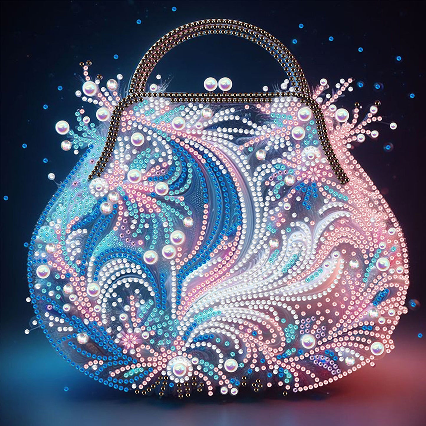 Dream Flower Bag - Special Shaped Drill Diamond Painting 30*30CM