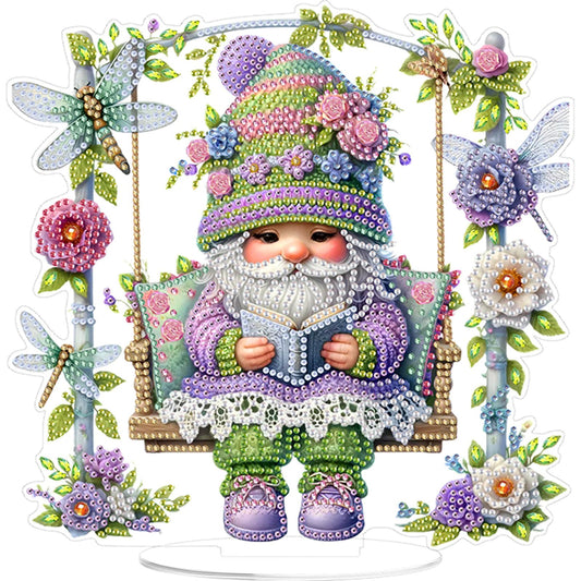 Goblin DIY 2D Flat Print Acrylic Desktop Diamond Art Kits 24x22cm Desktop Decor