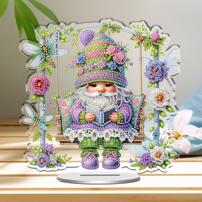 Goblin DIY 2D Flat Print Acrylic Desktop Diamond Art Kits 24x22cm Desktop Decor