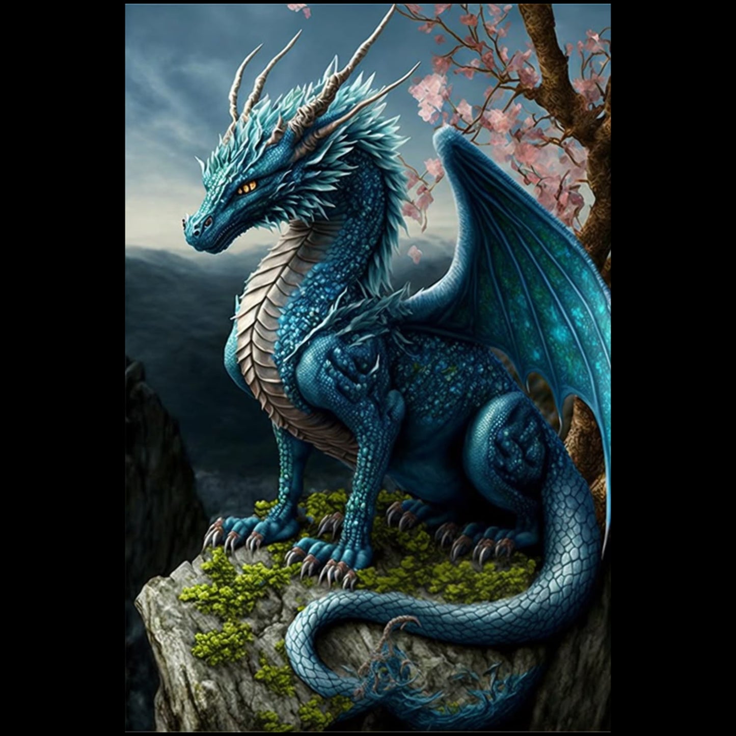 Dinosaurs - Full Round Drill Diamond Painting 40*60CM