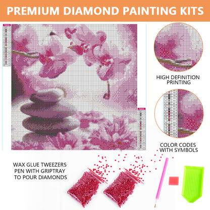 Snowman Building - Full Square Drill Diamond Painting 30*30CM