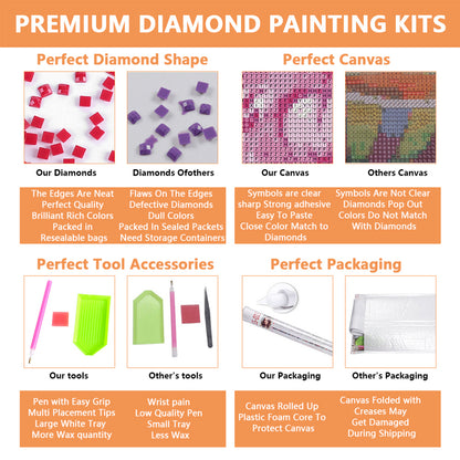 Snowman Building - Full Square Drill Diamond Painting 30*30CM
