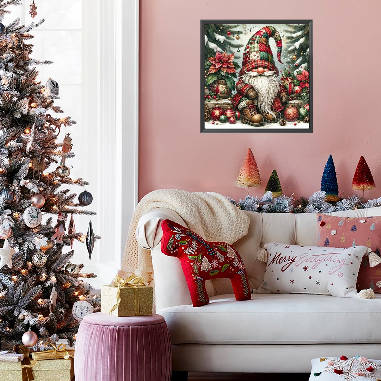 Christmas Elf - Full Square Drill Diamond Painting 40*40CM