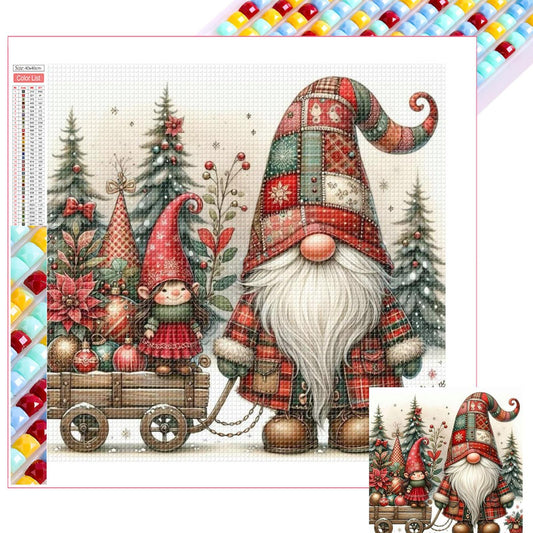 Christmas Elf - Full Square Drill Diamond Painting 40*40CM