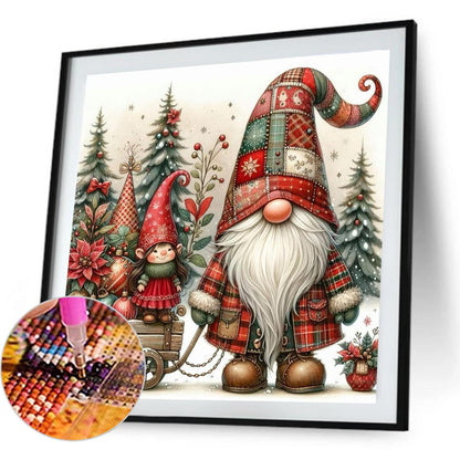Christmas Elf - Full Square Drill Diamond Painting 40*40CM