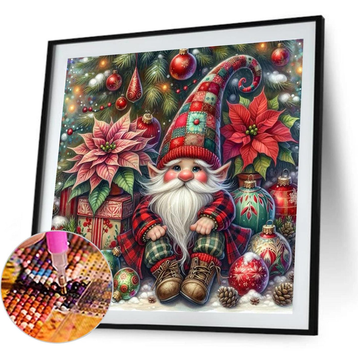 Christmas Elf - Full Square Drill Diamond Painting 40*40CM