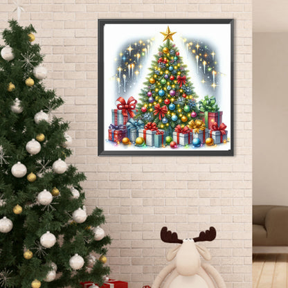 Christmas Tree - Full Round Drill Diamond Painting 40*40CM
