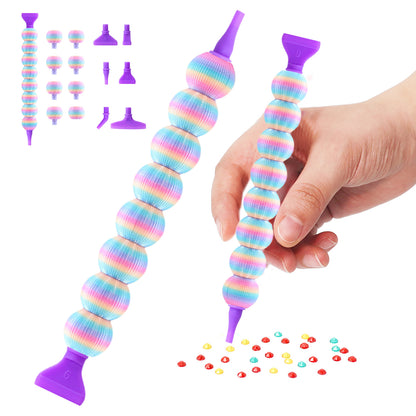 5D Diamond Painting Pen Kit Diamond Art Pen for DIY Diamond Art (Colorful)