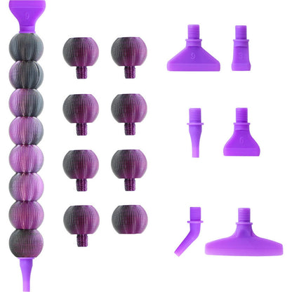 5D Diamond Painting Pen Kit Diamond Art Pen for DIY Diamond Art (Black Purple)