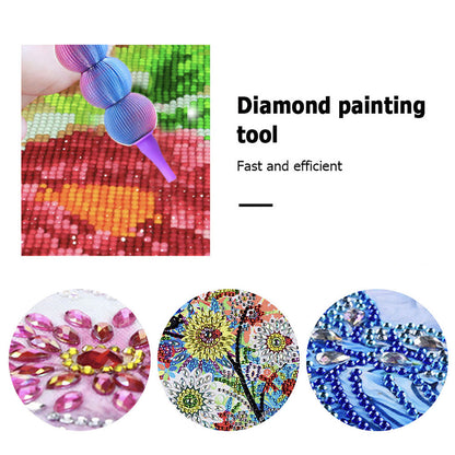 5D Diamond Painting Pen Kit Diamond Art Pen for DIY Diamond Art (Blue Purple)