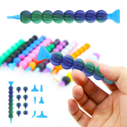 5D Diamond Painting Pen Kit Diamond Art Pen for DIY Diamond Art (Blue Green)