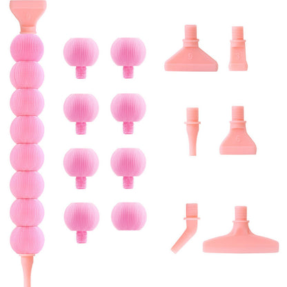 5D Diamond Painting Pen Kit Diamond Art Pen for DIY Diamond Art Tools (Pink)