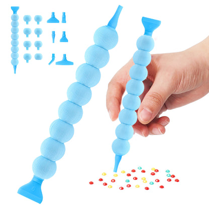 5D Diamond Painting Pen Kit Diamond Art Pen for DIY Diamond Art Tools (Blue)