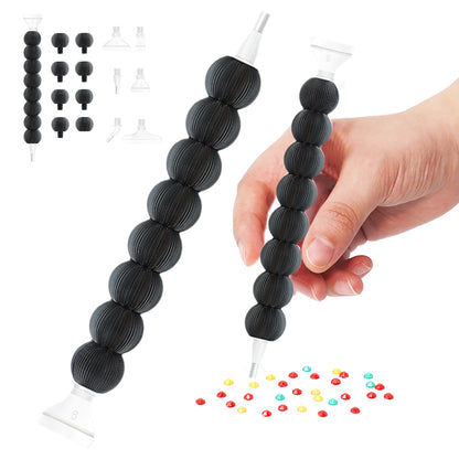 5D Diamond Painting Pen Kit Diamond Art Pen for DIY Diamond Art Tools (Black)