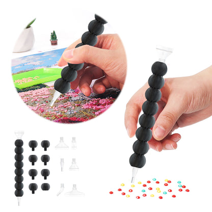 5D Diamond Painting Pen Kit Diamond Art Pen for DIY Diamond Art Tools (Black)