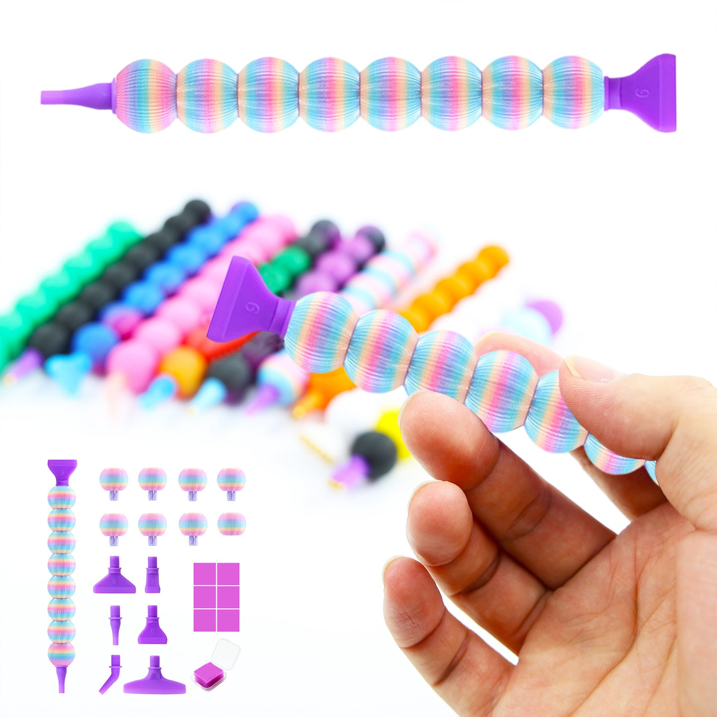 Diamond Painting Pen Diamond Art Pen 5D Diamond Painting Tools (Colorful)