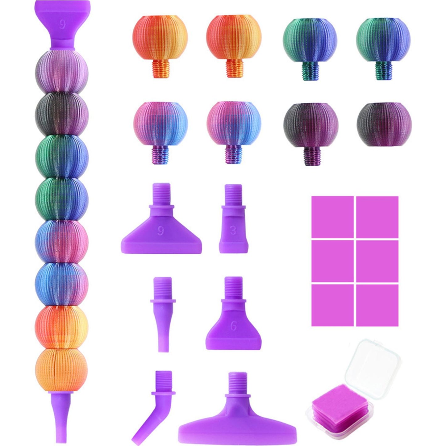 Diamond Painting Pen Diamond Art Pen 5D Diamond Painting Tools (4 Colors)