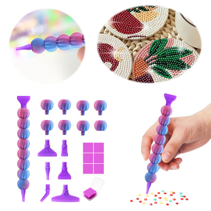 Diamond Painting Pen Diamond Art Pen 5D Diamond Painting Tools (Blue Purple)